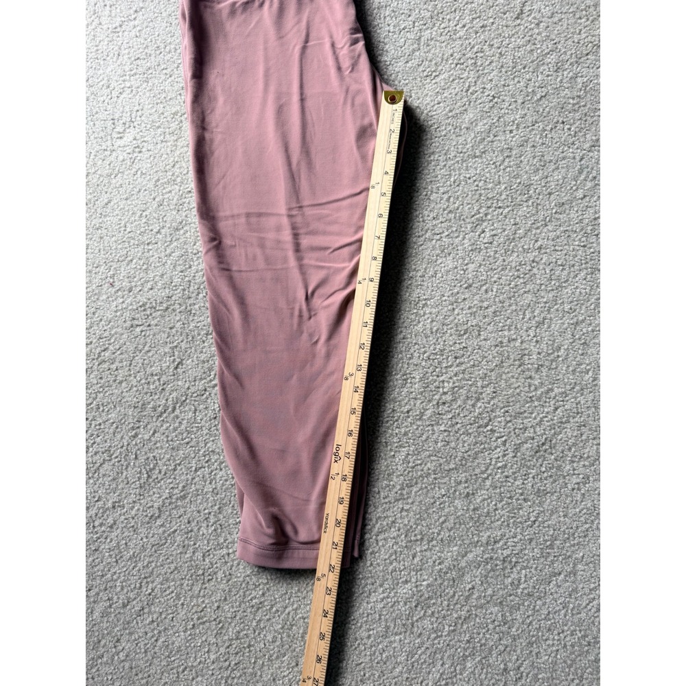 Lululemon Align High-Rise Crop 21 Nulu Leggings Pink Mauve Womens Size 14